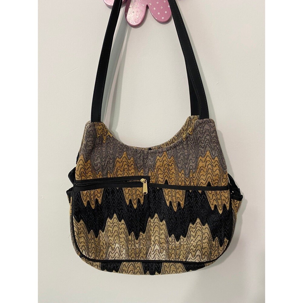 DANNY K MADE IN USA TAPESTRY HANDBAG NEW